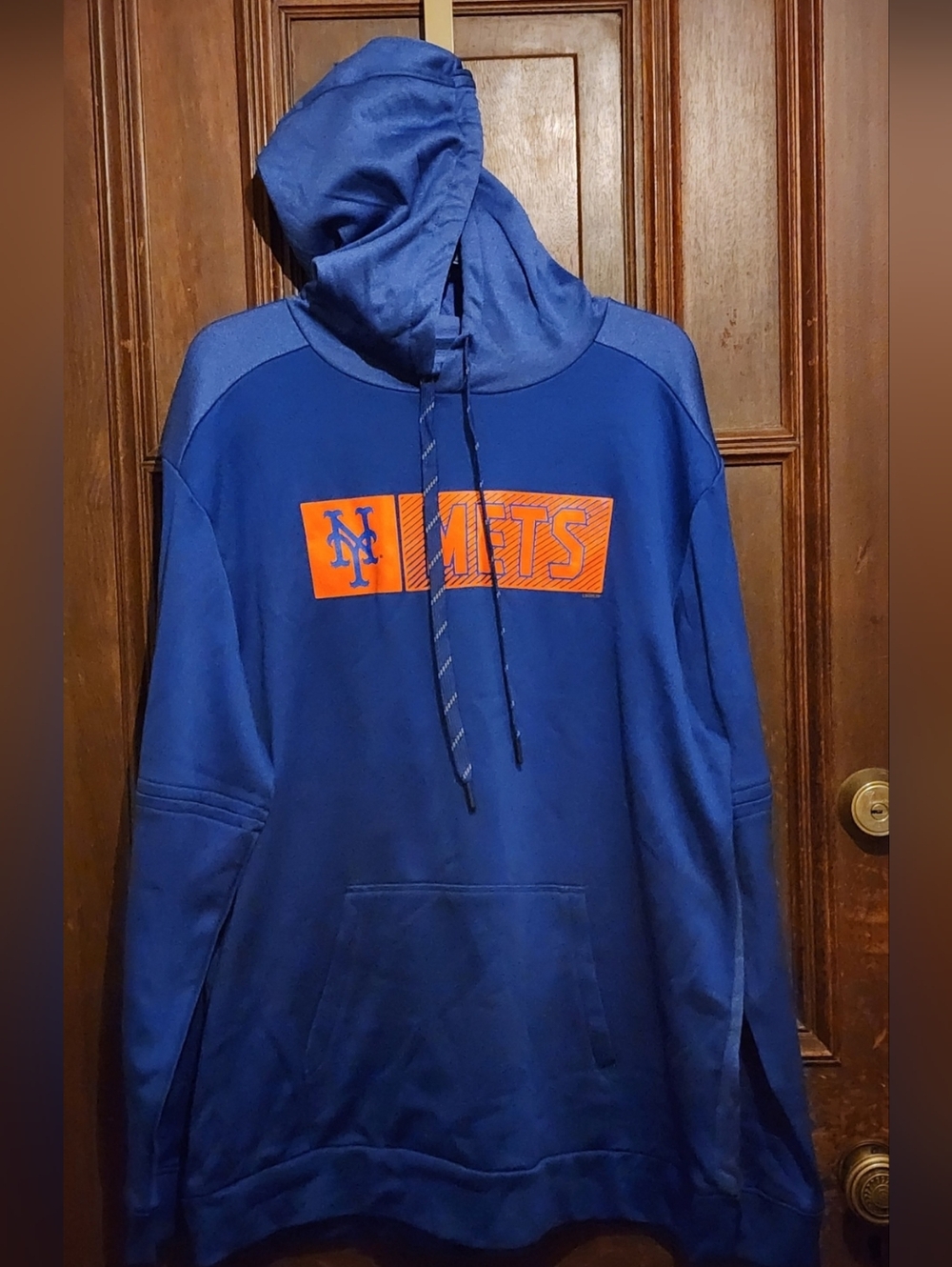 NWOT-New York Mets Blue Hoodie Sweatshirt-Xl